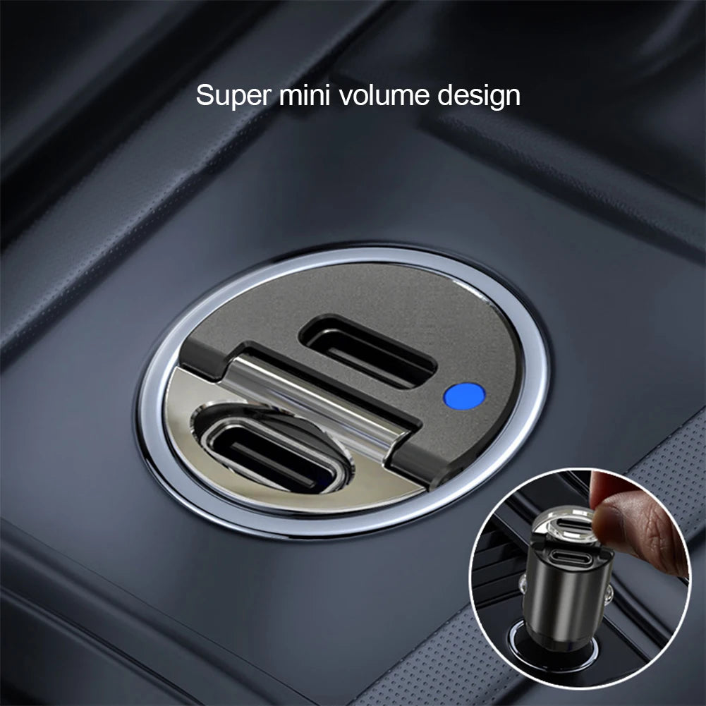 Stealth USB Car Quick Charger