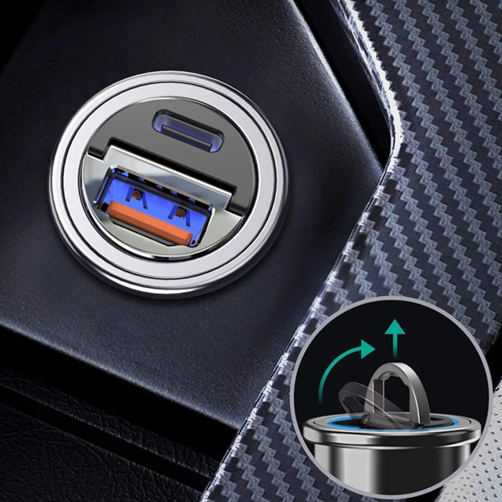 Stealth USB Car Quick Charger