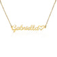 Personalized Heart Name Necklace